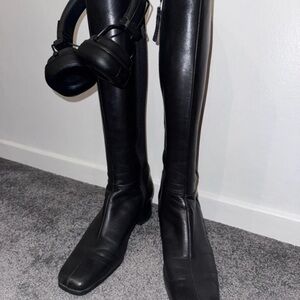 Prada Black Ankle Boots